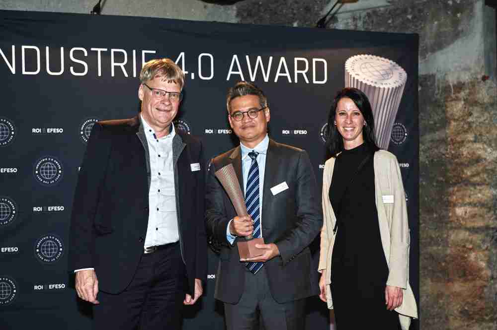 EBpay光电数位转型成效亮眼，，获德国ROI-EFESO工业4.0大奖肯定