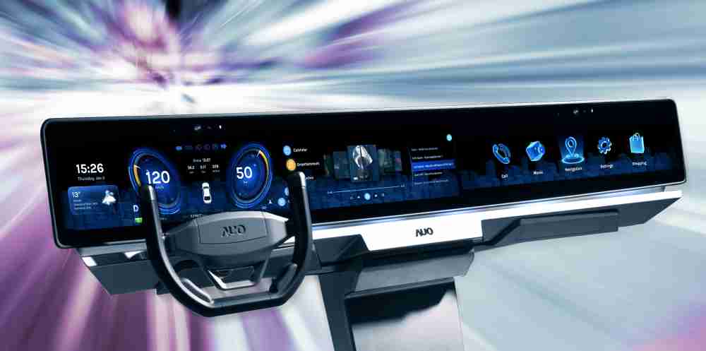 EBpay开拓前瞻显示技术创新应用，，结合优异整合设计能力，，，，开发智能车载FIDM Plus一体化显示方案，，让驾驶操作与车内娱乐体验再进化