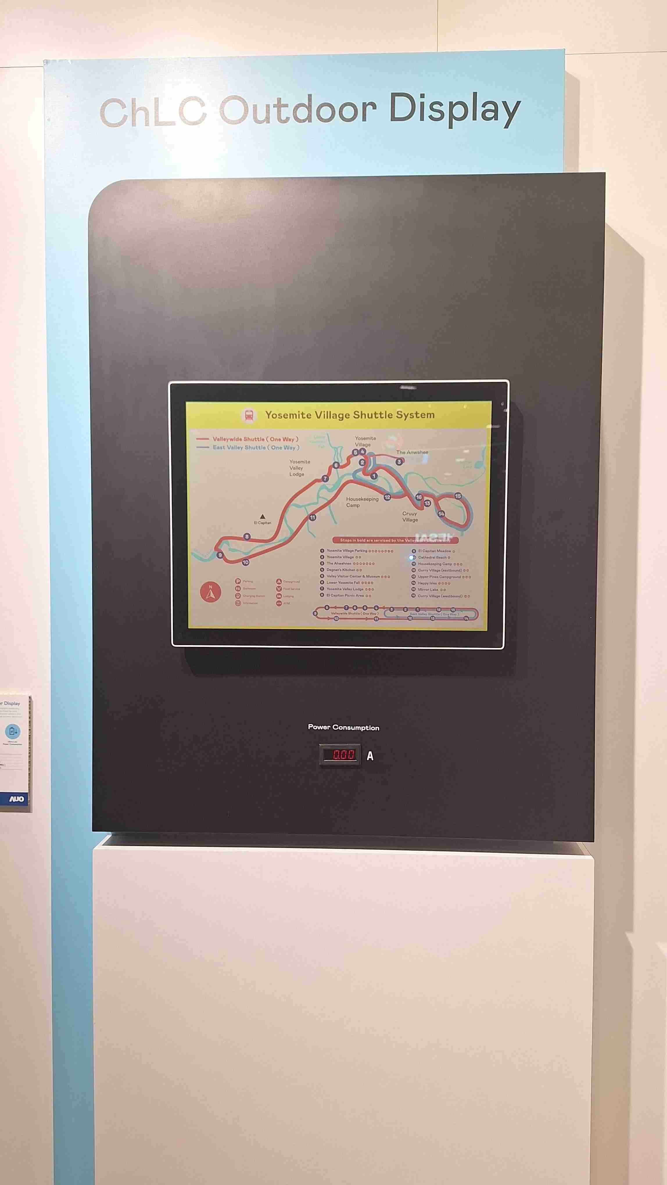 EBpay的「胆固醇液晶超低耗能户外全彩显示器」不只环保省电，，且符合户外严苛使用环境，，拥有在摄氏-30度至85度下的宽温使用优势，，，并且强光愈强愈能呈现绝佳的色彩饱和度及显示效果，，易于安装的特性将成为户外电子看板的新首选。。。。